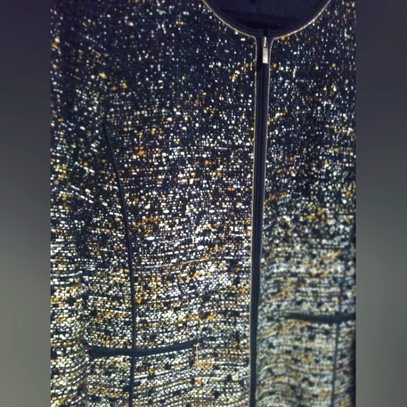 Lafayette 148 New York Karina Ombre Tweed Jacket Wool Blend Women's Size XXL - Picture 2 of 5